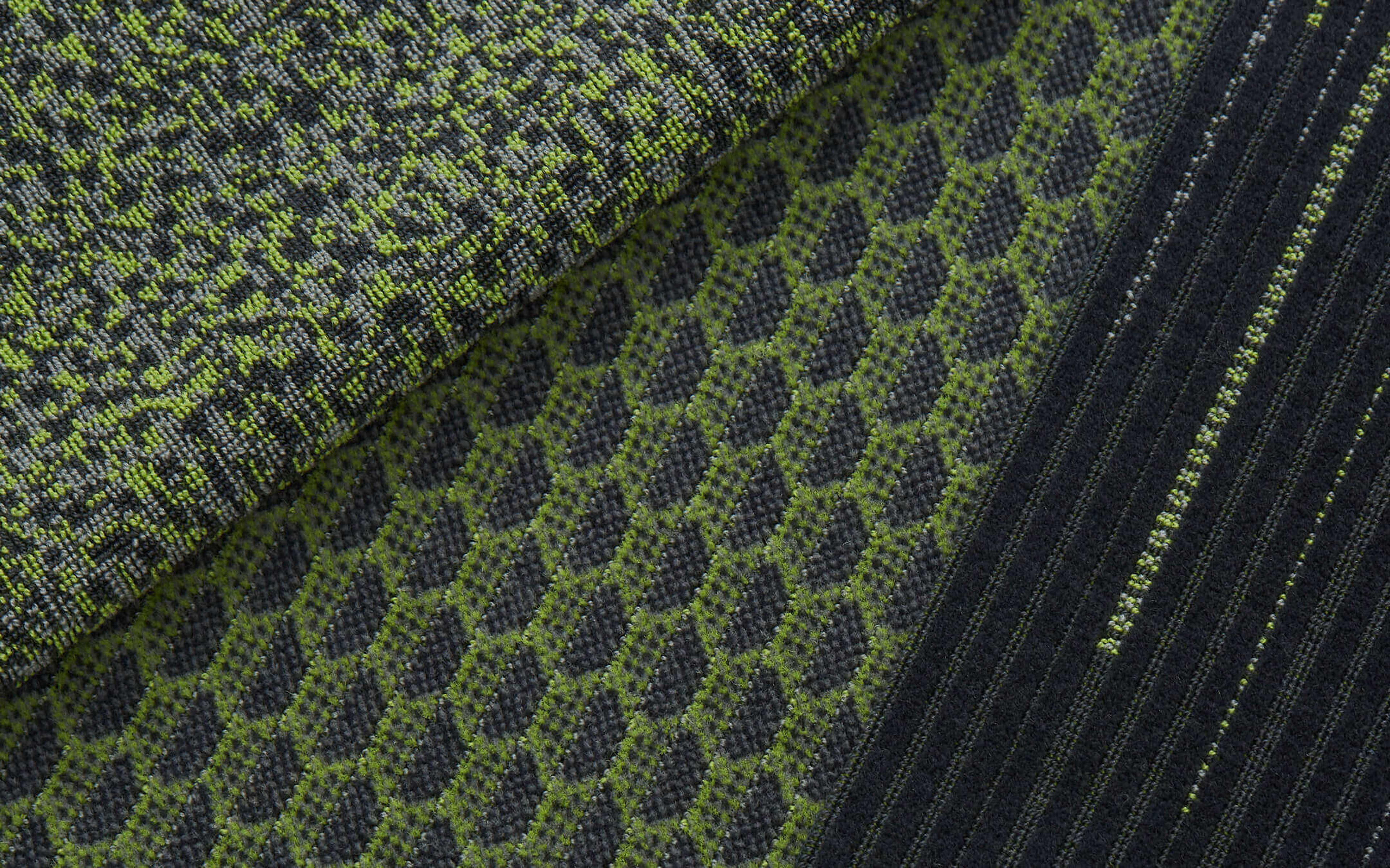 Wired, a strikingly modern transport textile