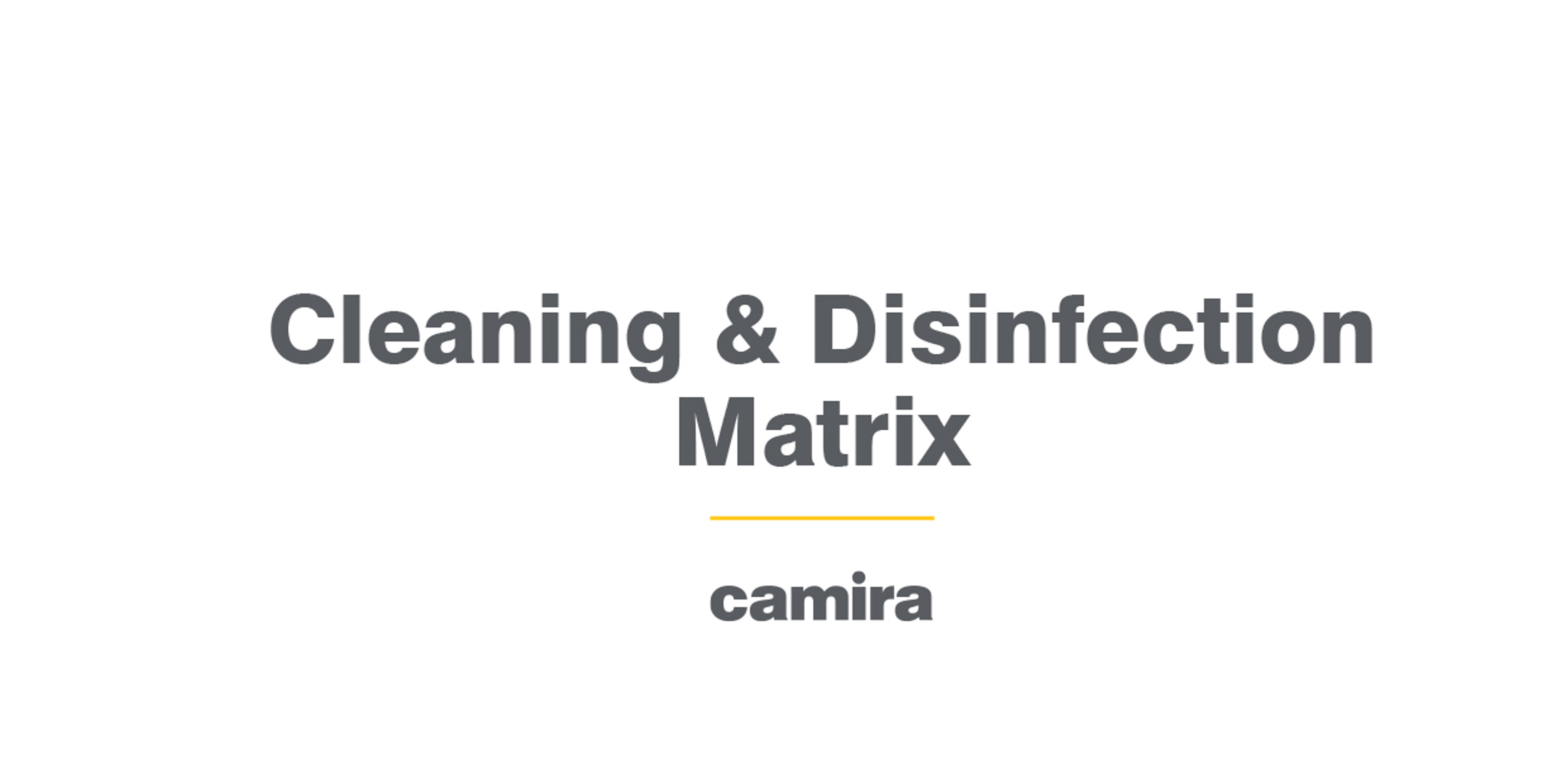 Cleaning Disinfection Matrix Transport 0322 1