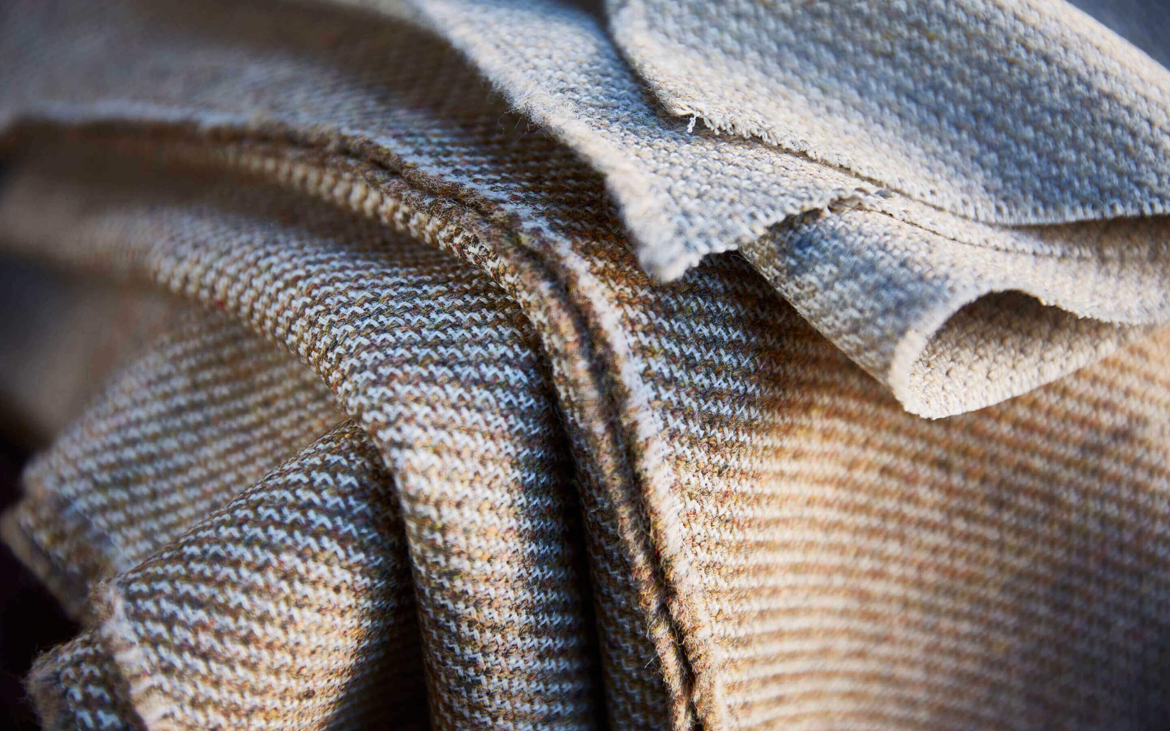 Revolutionary by Camira, a recycled wool fabric